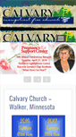Mobile Screenshot of calvaryfreechurch.org